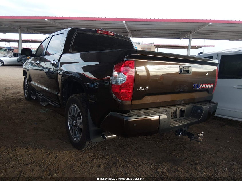 Vin: 5tfay5f11lx925828, lot: 46627966, toyota tundra 1794 edition 20203