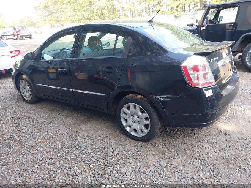 Vin: 3n1ab6ap2cl616676, lot: 46627975, nissan sentra 2.0 s 20123