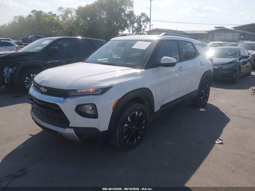 Vin: kl79mrsl1pb037433, lot: 46628009, chevrolet trailblazer awd lt 20232
