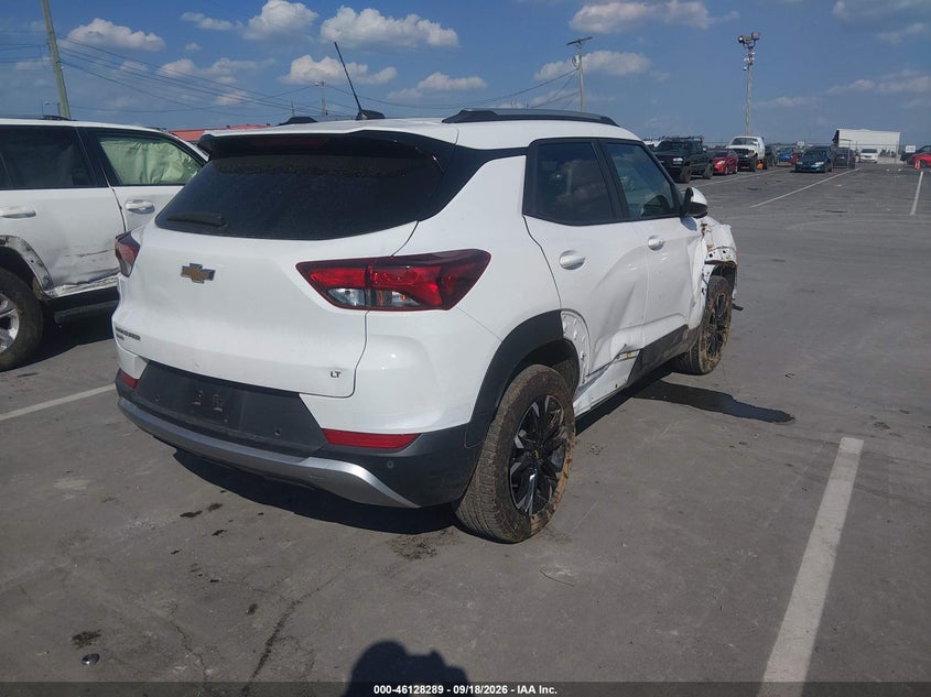 Vin: kl79mrsl1pb037433, lot: 46628009, chevrolet trailblazer awd lt 20234