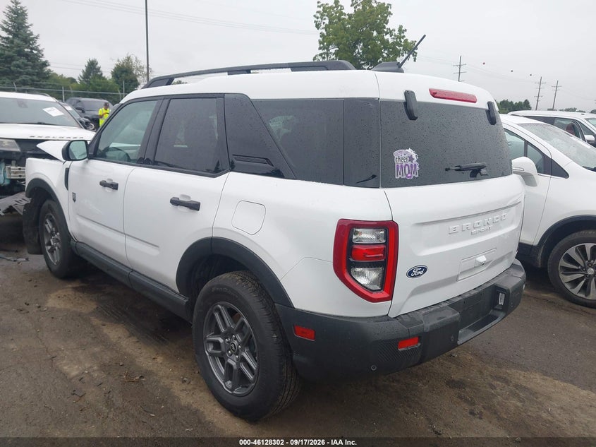 Vin: 3fmcr9bn4tre18318, lot: 46628022, ford bronco sport big bend 20263