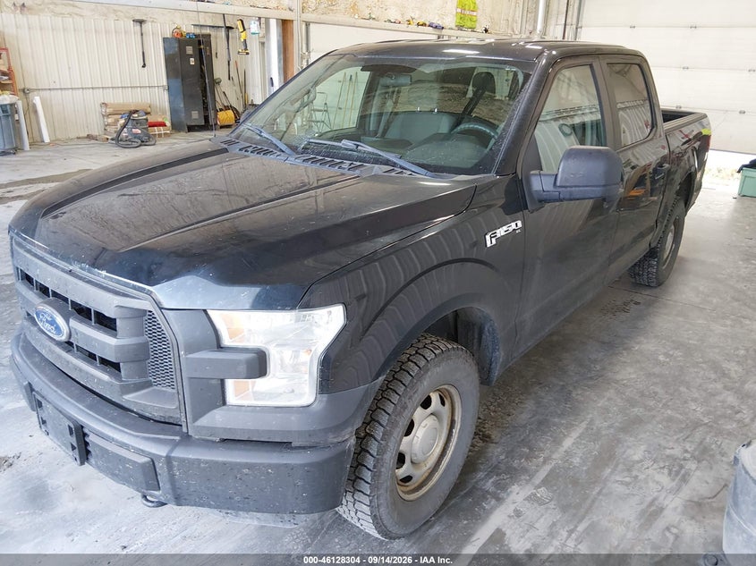 Vin: 1ftew1e80gke79382, lot: 46628024, ford f-150 xl 20162