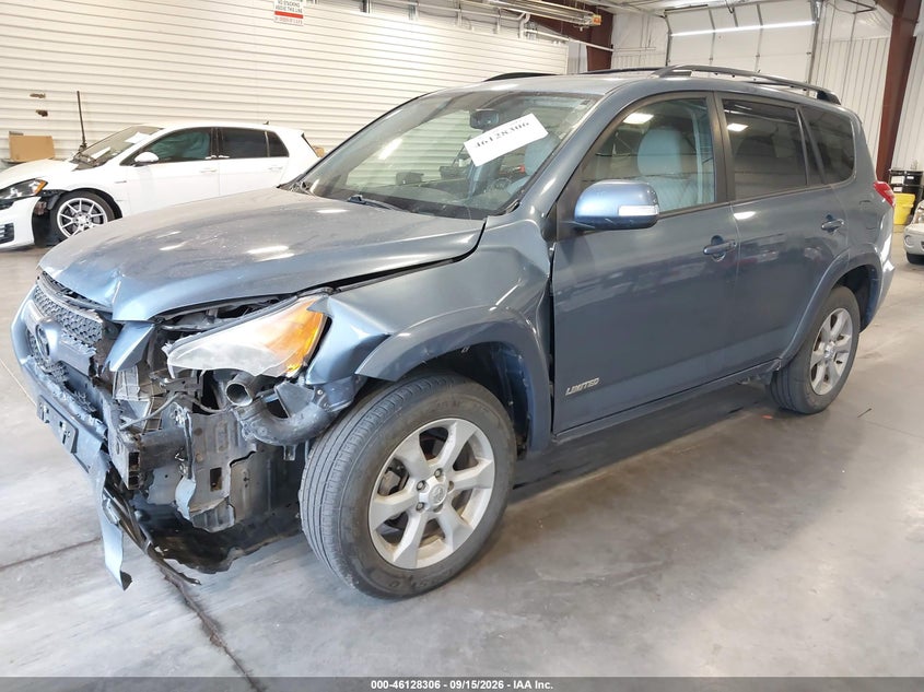 Vin: 2t3dk4dv3cw075378, lot: 46628026, toyota rav4 limited v6 20122