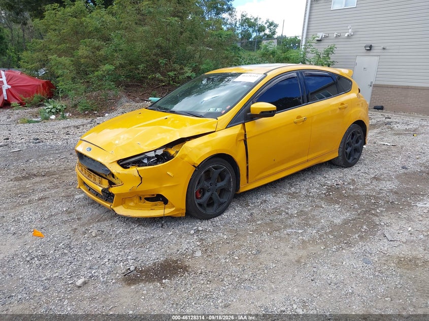 Vin: 1fadp3l90gl224974, lot: 46628034, ford focus st 20162