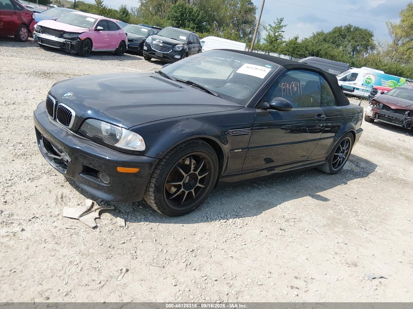 2002 BMW M3, Затоплення, IAAI, VIN WBSBR93472EX21884 — фото 2