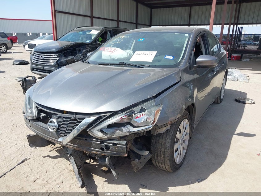 2019 Nissan Sentra, Front End, IAAI, VIN 3N1AB7AP4KY270945 — photo 2