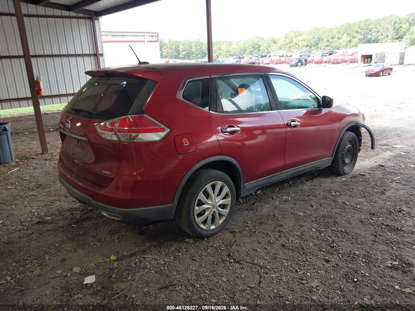 Vin: knmat2mv9gp689051, lot: 46628047, nissan rogue s/sl/sv 20164