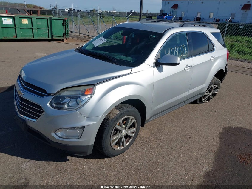 2017 Chevrolet Equinox, Левый зад, IAAI, VIN 2GNFLFEK2H6172880 — фото 2