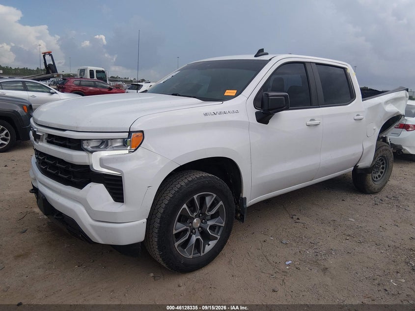 Vin: 2gcpaded5p1151512, lot: 46628056, chevrolet silverado 1500 2wd  short bed rst 20232