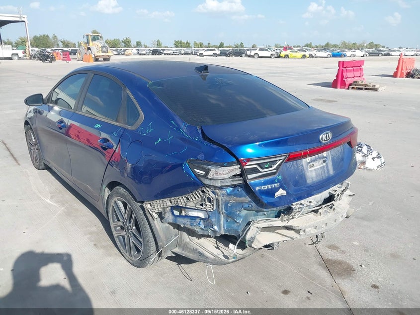 Vin: 3kpf34ad0ke045718, lot: 46628057, kia forte s 20193