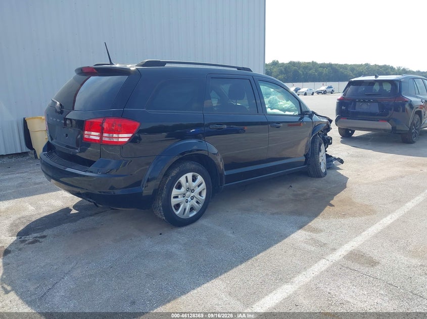 Vin: 3c4pdcab9kt746635, lot: 46628089, dodge journey se value package 20194