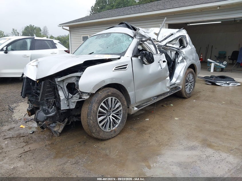 Vin: jn8ay2bd9r9707054, lot: 46628094, nissan armada sl 4wd 20242