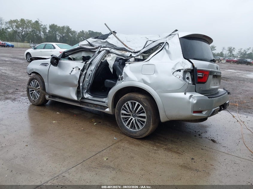 Vin: jn8ay2bd9r9707054, lot: 46628094, nissan armada sl 4wd 20243