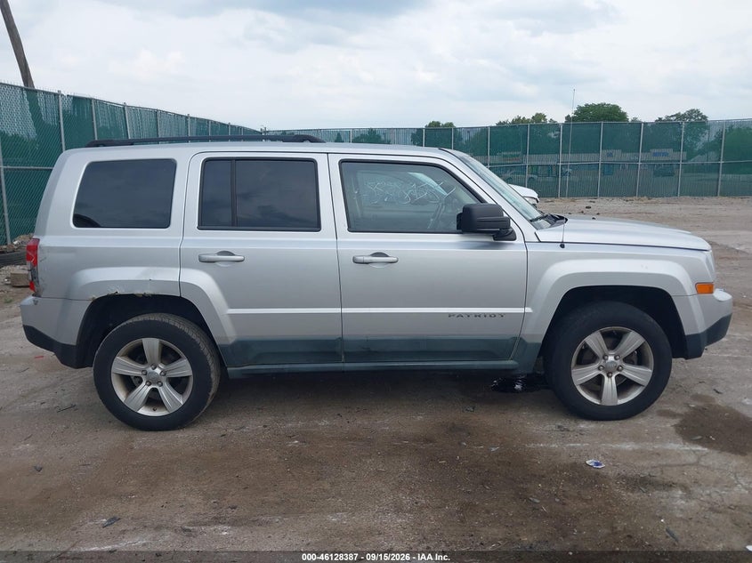 JEEP PATRIOT 2011 VIN 1J4NF1GBXBD276788