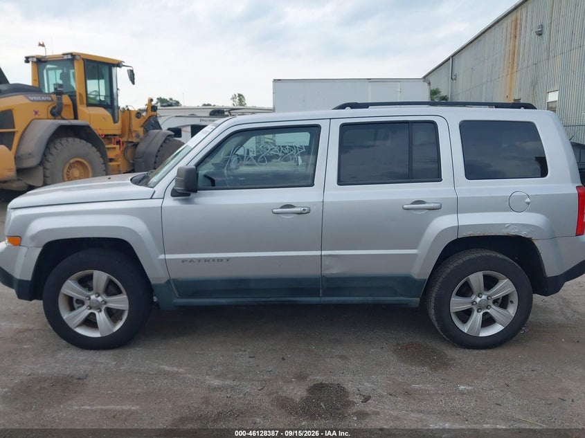 JEEP PATRIOT 2011 VIN 1J4NF1GBXBD276788