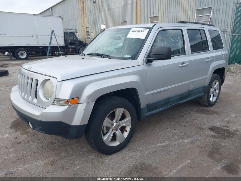 Vin: 1j4nf1gbxbd276788, lot: 46628107, jeep patriot sport 20112