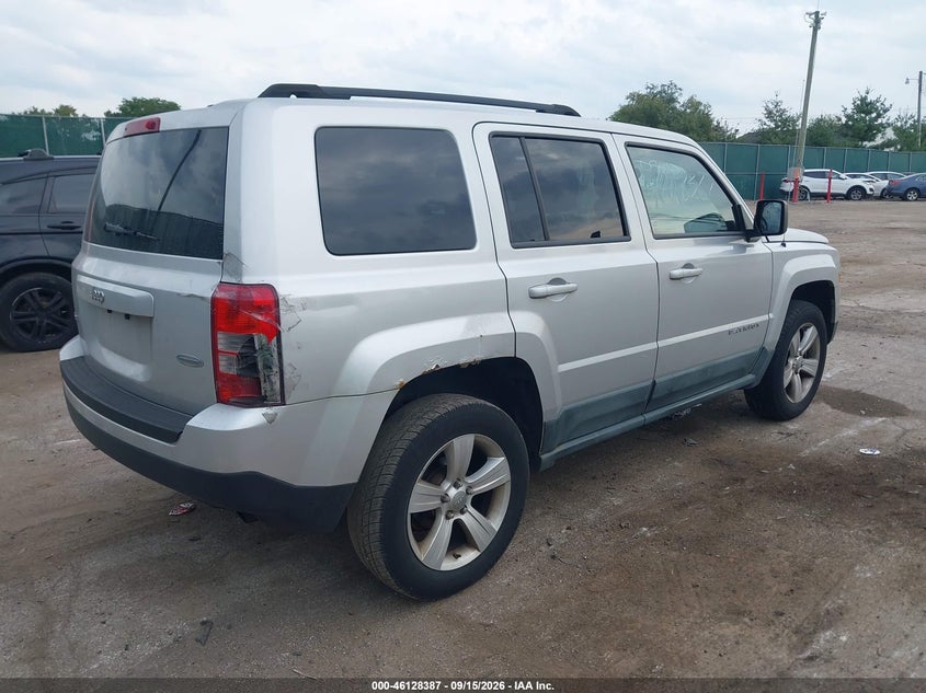 Vin: 1j4nf1gbxbd276788, lot: 46628107, jeep patriot sport 20114