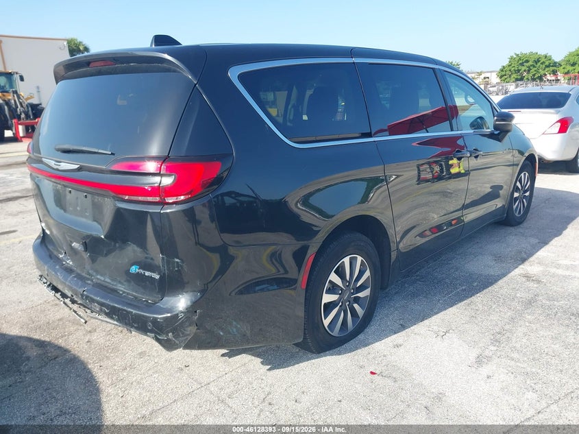 Vin: 2c4rc1l71pr626282, lot: 46628113, chrysler pacifica hybrid touring l 20234