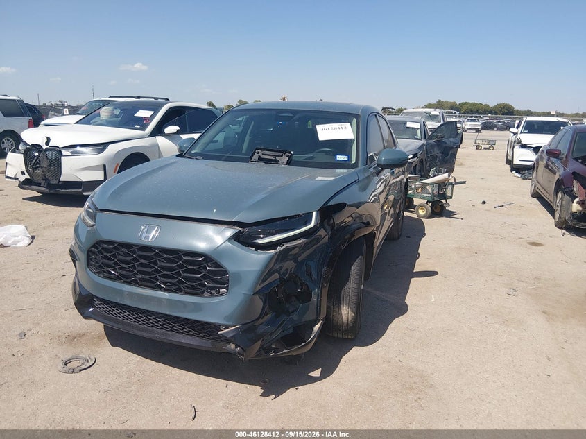 Vin: 3czrz1h76pm700160, lot: 46628132, honda hr-v 2wd ex-l 20232