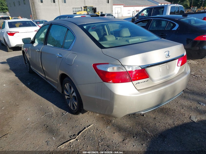 Vin: 1hgcr2f39fa131299, lot: 46628145, honda accord lx 20153