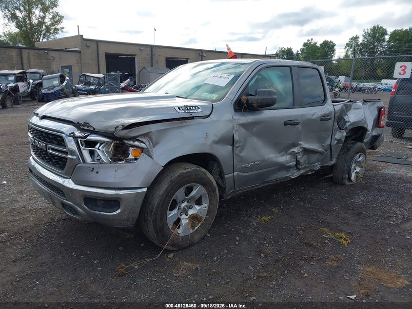 Vin: 1c6rrfbg8pn548701, lot: 46628180, ram 1500 big horn  4x4 6'4 box 20232