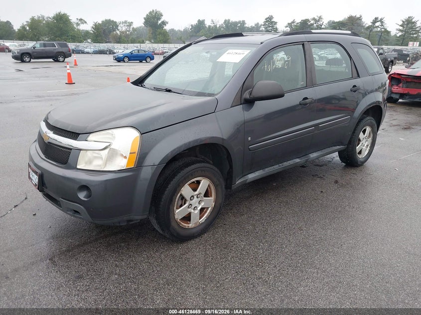 2009 Chevrolet Equinox, Rear, IAAI, VIN 2CNDL13F996227931 — photo 2