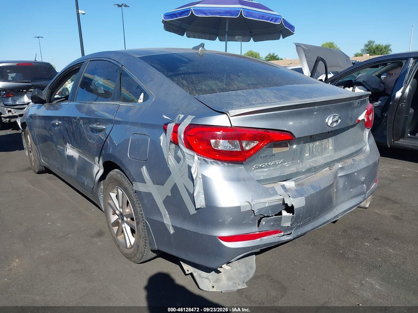 Vin: 5npe24af8hh566402, lot: 46628192, hyundai sonata se 20173
