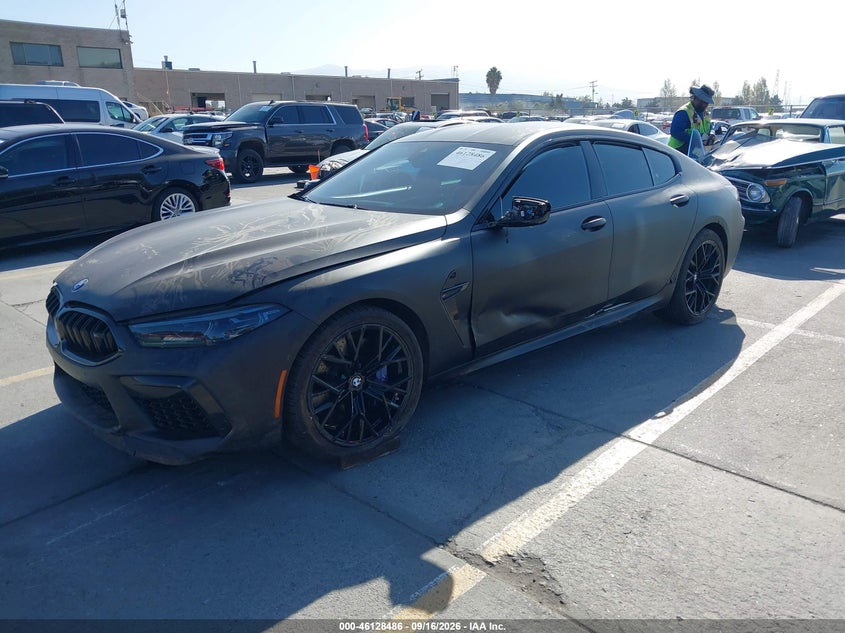 Vin: wbsgv0c02mcf96904, lot: 46628206, bmw m8 gran coupe 20212
