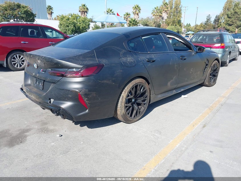 Vin: wbsgv0c02mcf96904, lot: 46628206, bmw m8 gran coupe 20214