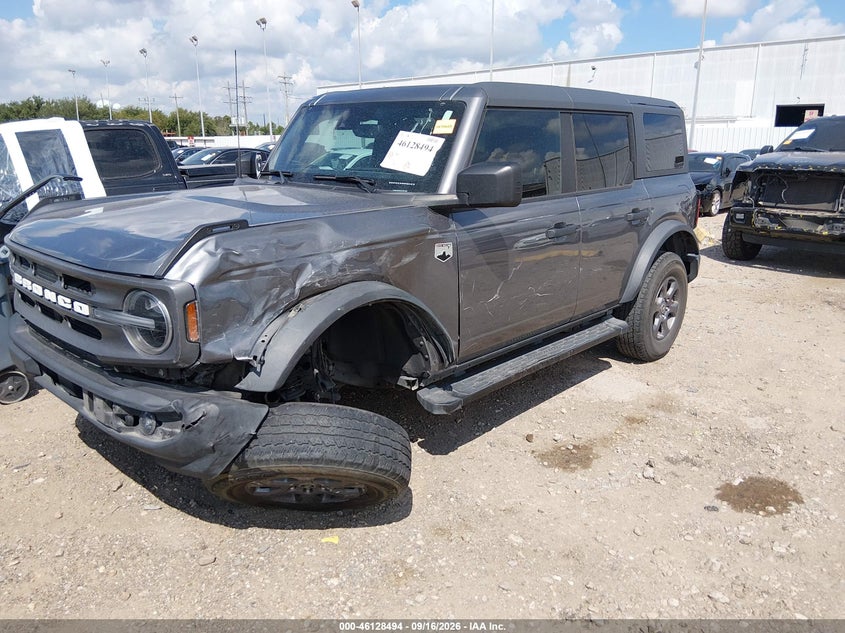 Vin: 1fmde7bh6rla11526, lot: 46628214, ford bronco big bend 20242