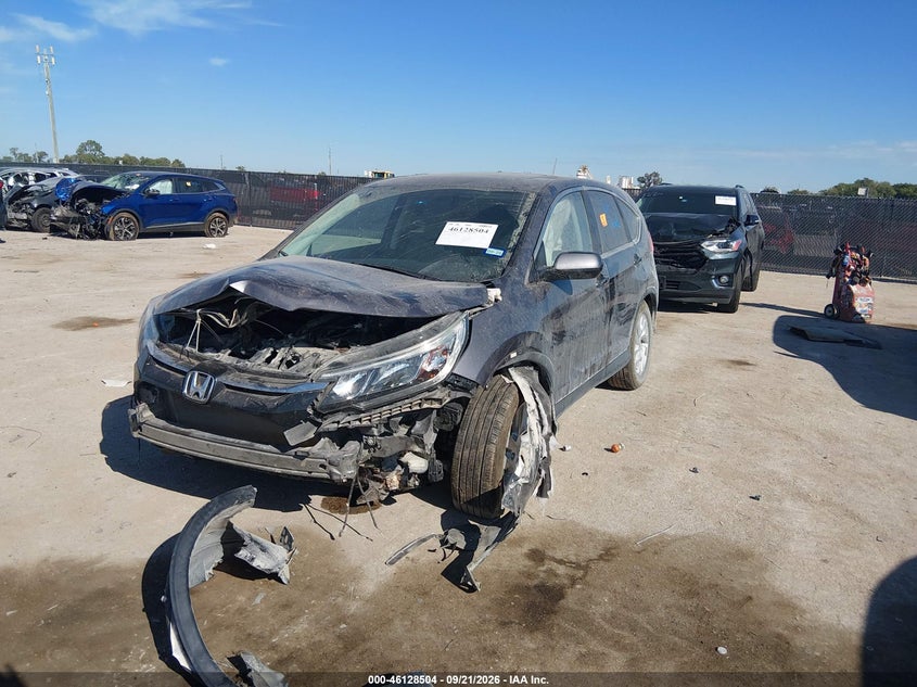 Vin: 5j6rm4h55fl116590, lot: 46628224, honda cr-v ex 20152