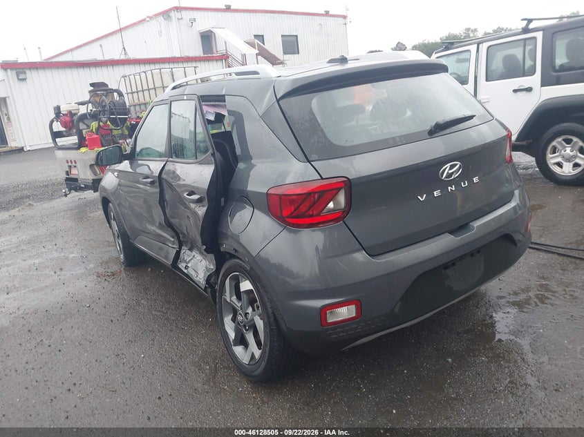 Vin: kmhrc8a36pu256759, lot: 46628225, hyundai venue sel 20233