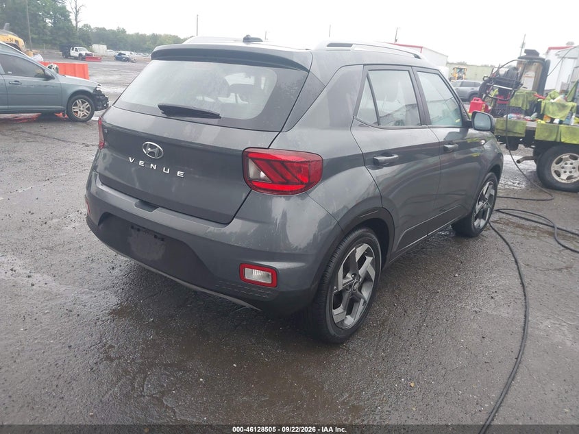 Vin: kmhrc8a36pu256759, lot: 46628225, hyundai venue sel 20234