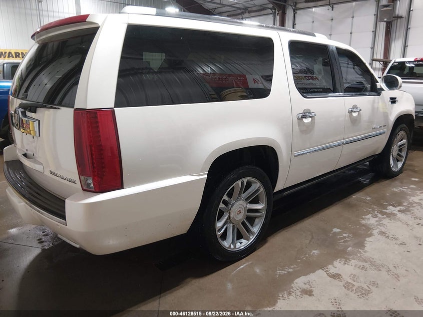 Vin: 1gys4kef0dr230848, lot: 46628235, cadillac escalade esv platinum edition 20134