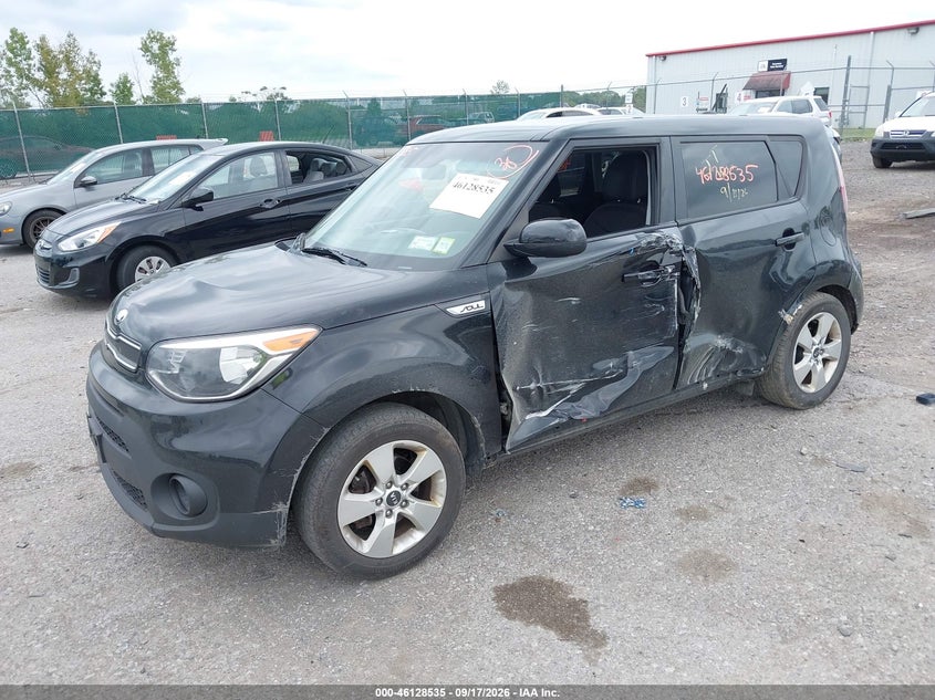 Vin: kndjn2a22k7002540, lot: 46628255, kia soul 20192