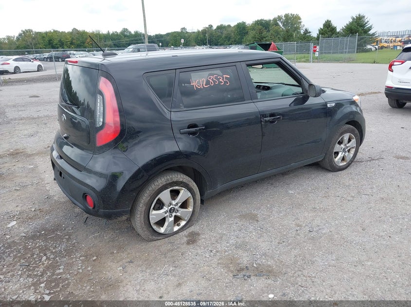 Vin: kndjn2a22k7002540, lot: 46628255, kia soul 20194