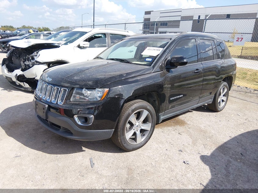 Vin: 1c4njdeb1gd596789, lot: 46628308, jeep compass high altitude edition 20162
