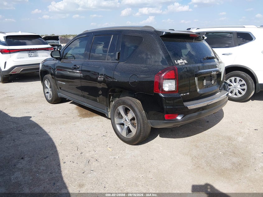 Vin: 1c4njdeb1gd596789, lot: 46628308, jeep compass high altitude edition 20163