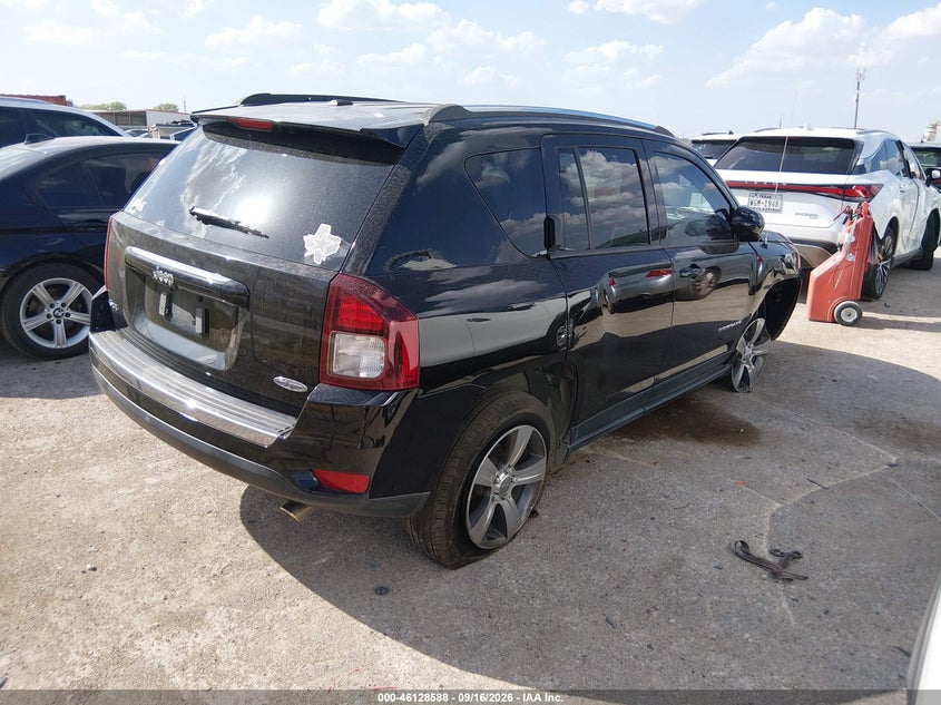 Vin: 1c4njdeb1gd596789, lot: 46628308, jeep compass high altitude edition 20164