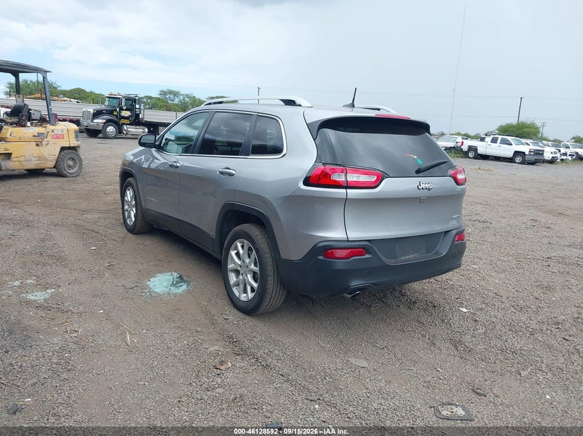 Vin: 1c4pjlcb9hw591691, lot: 46628312, jeep cherokee latitude fwd 20173