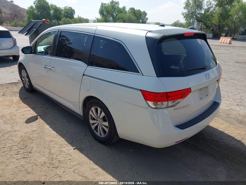 Vin: 5fnrl5h36gb164004, lot: 46628323, honda odyssey se 20163