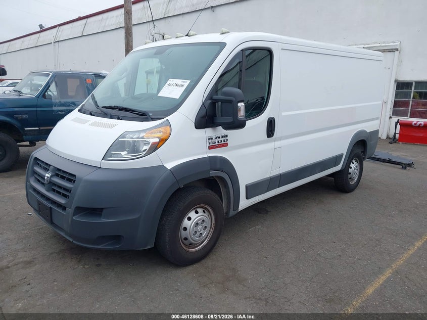 2018 RAM ProMaster City, Удар сзади, IAAI, VIN 3C6TRVAG1JE143468 — фото 2
