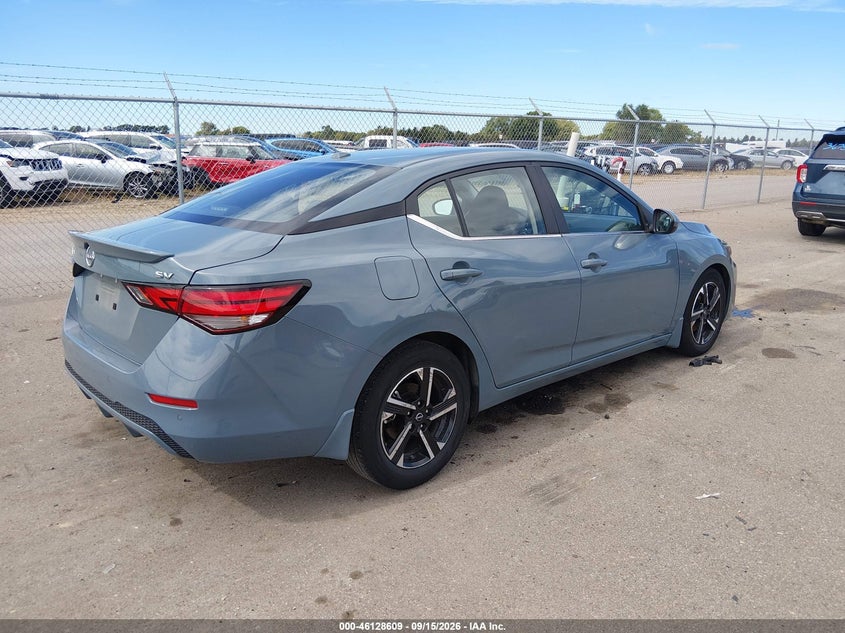 Vin: 3n1ab8cv9ry222773, lot: 46628329, nissan sentra sv xtronic cvt 20244