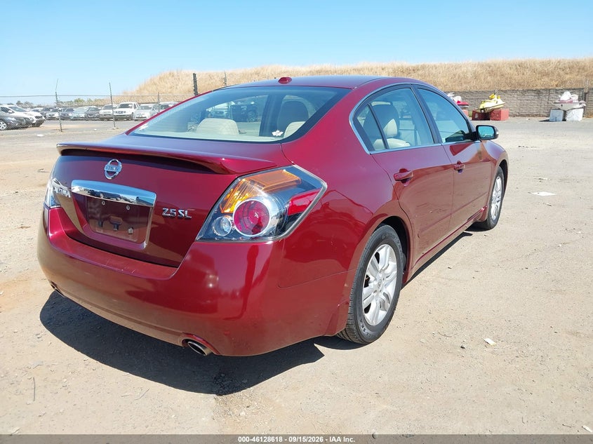 Vin: 1n4al2ap9an426525, lot: 46628338, nissan altima 2.5 s 20104