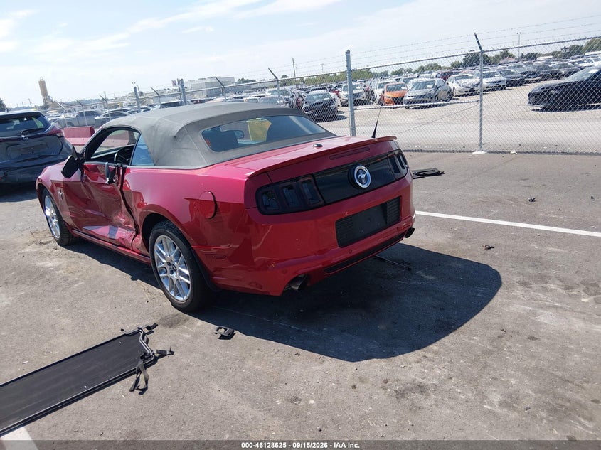 Vin: 1zvbp8em8d5213475, lot: 46628345, ford mustang v6 premium 20133