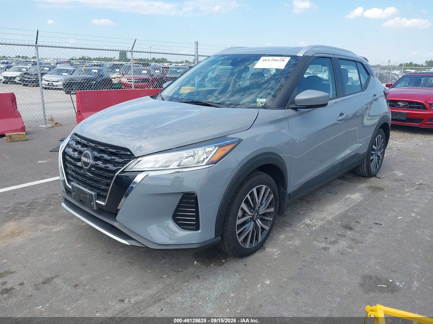 Vin: 3n1cp5cv7pl475531, lot: 46628348, nissan kicks sv xtronic cvt 20232