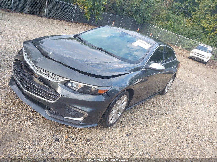 2017 Chevrolet Malibu Premier, Front End, IAAI, VIN 1G1ZH5SX3HF249806 — photo 2