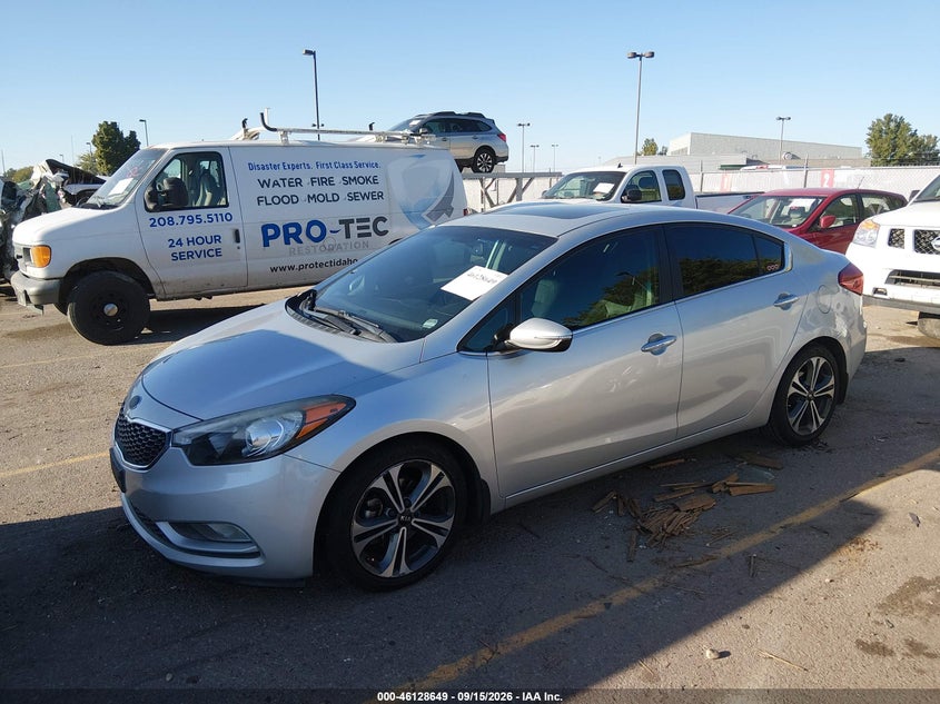 2015 Kia Forte, Обычный износ, IAAI, VIN KNAFZ4A87F5345921 — фото 2