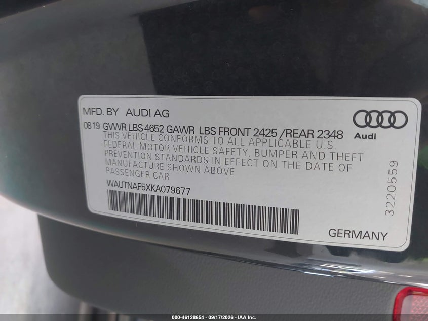 2019 AUDI A5 45 PREMIUM · Фото 9