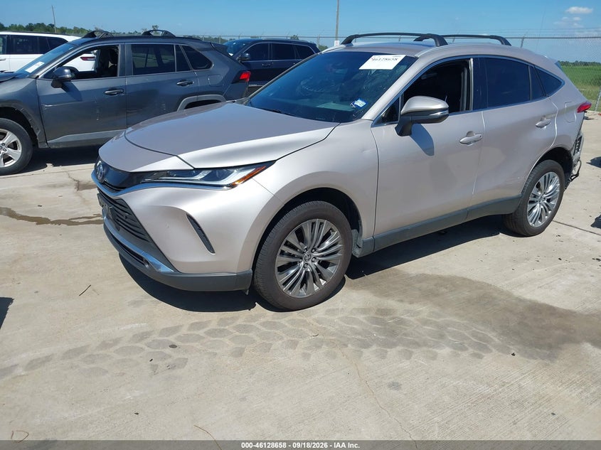 Vin: jteaaaah5pj138001, lot: 46628378, toyota venza xle 20232